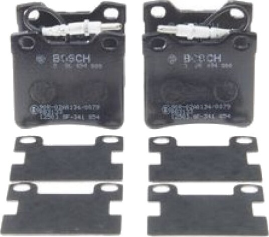 Bremseklosser sett BOSCH 0 986 494 000 Bremseklosser sett BOSCH 0 986 494 000