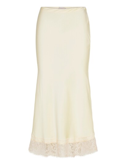 Faithfull The Brand Cydney Midi Skirt   Yellow   L