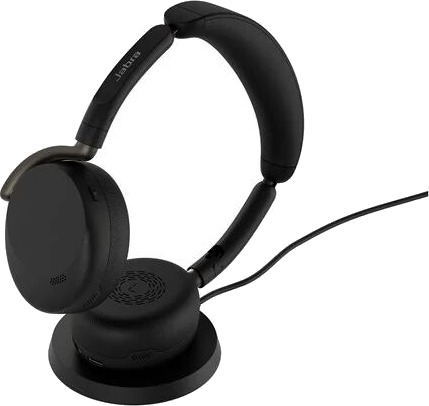 Jabra Evolve3 65 Flex UC - USB-C with Dongle - Black (Incl. Wireless Charging Pad) Jabra Evolve3 65 Flex UC - USB-C with Dongle - Black (Incl. Wireless Charging Pad)