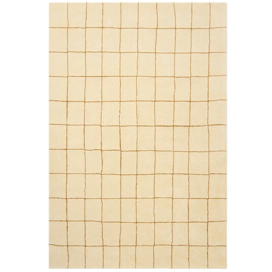 Chhatwal & Jonsson Chakra matte Khaki-masala yellow 230x320 cm