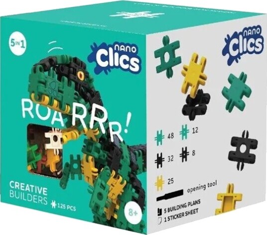 Clics Nano Creative Builders 125 pcs.