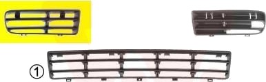 Ventilasjonsgitter VAN WEZEL 5888592