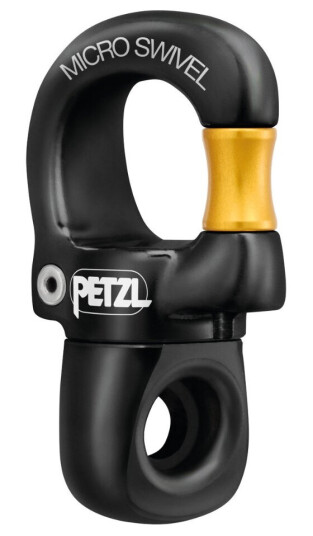 Petzl tilbehør Micro Swivel, svart, 1 stk, SET-P58-XSO Svart Petzl tilbehør Micro Swivel, svart, 1 stk, SET-P58-XSO Svart