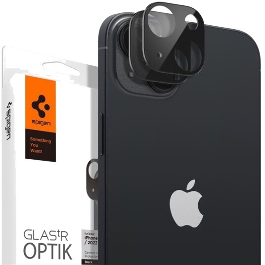 Spigen Optik Lens Protector (iPhone 14 14/14 Plus) Svart