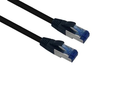 Helos Patchkabel Rj-45 M Til Rj-45 M 30 M Sftp Cat 6A Utendørs Svart Helos Patchkabel Rj-45 M Til Rj-45 M 30 M Sftp Cat 6A Utendørs Svart