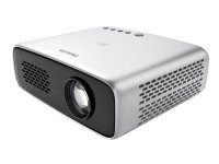 Philips NeoPix Ultra 2TV+ NPX644 - LCD-projektor - portabel - 450 lumen - Full HD (1920 x 1080) - 16:9 - 1080p - 802.11ac trådløs