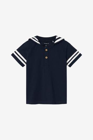 Name It T skjorte nmmDecan SS Top Blå