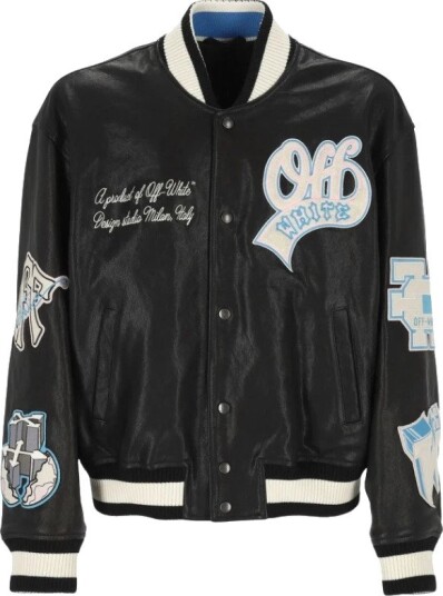 Off White, Herre, Jakker, Svart, L,
