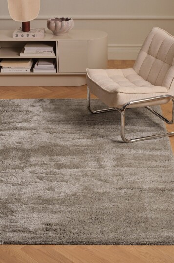 Ellos Home Flossteppe Desio Shaggycarpet Grå