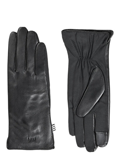 Mads Nørgaard Tian Ace Leather Mix Glove - Black - XS/S