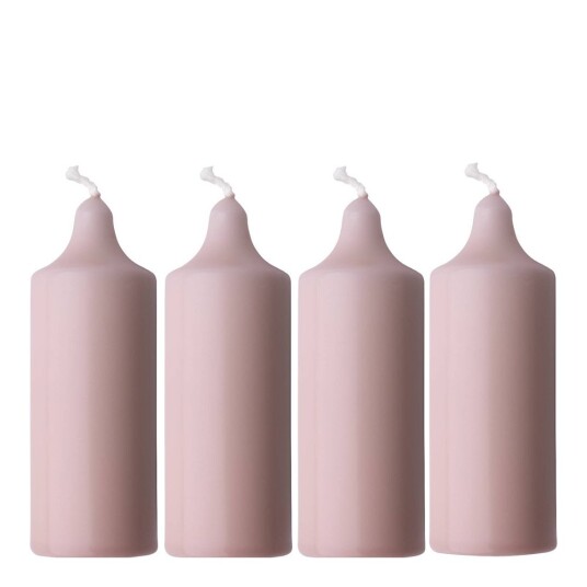 Liljeholmens   Kupé 11 cm 4 stk dimrosa