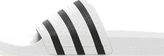 Joggesko adidas Adilette White/ Core Black/ White EUR 44.5