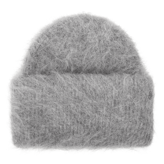Aba Rib beanie Grey One Size Fury fluffy ribbed beanie Aba Rib beanie Grey One Size Fury fluffy ribbed beanie