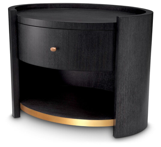 Rosemberg sengebord charcoal grey