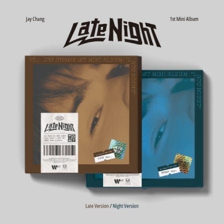 Jay Chang  Late Night  incl. 48pg Photobook, 2 Photocards + Folded Poster  CD
