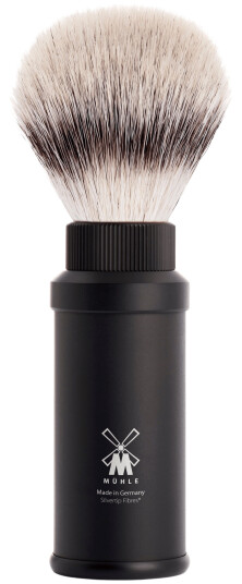 Mühle Silvertip Fibre reisebarberkost aluminium