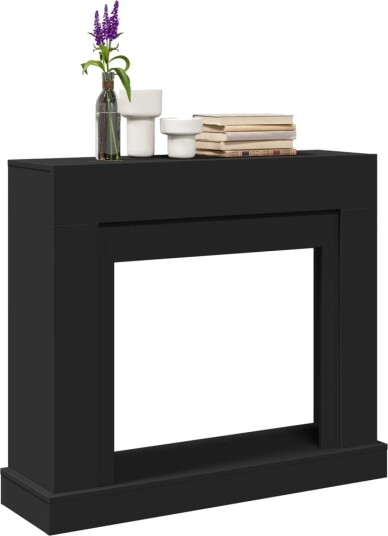  Svart 100x30x87,5cm Konstruert Tre