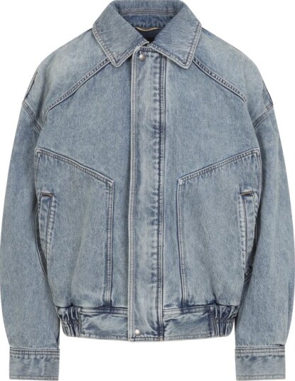 Saint Laurent Dame Jakker Blå L,