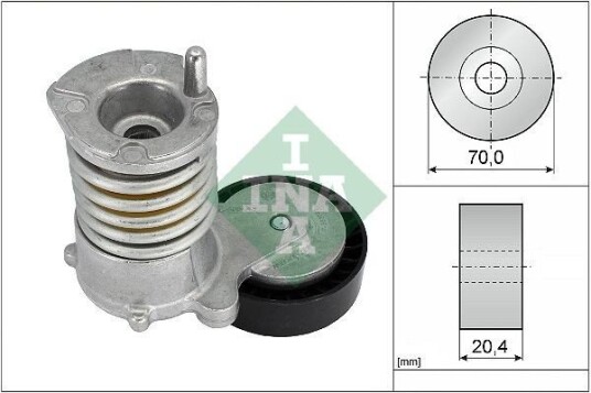 INA 534 0030 10 Spennarm, vifterem INA 534 0030 10 Spennarm, vifterem