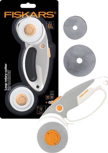 Fiskars Loop rullekniv duo med 45 mm og 60 mm blad