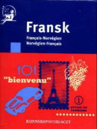 Fransk lommeordbok: Français-Norvégien, Norvégien-Français, Pent brukt bok uten markeringer Fransk lommeordbok: Français-Norvégien, Norvégien-Français, Pent brukt bok uten markeringer