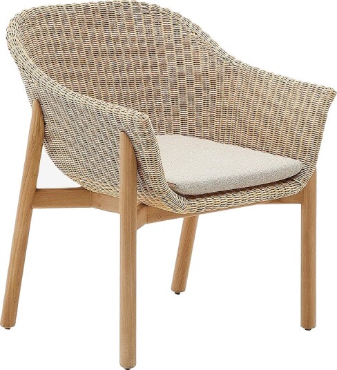 Kave Home Utendørs lenestol galea Beige