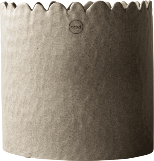 Dbkd Flowery krukke Ø20 cm Beige Dbkd Flowery krukke Ø20 cm Beige