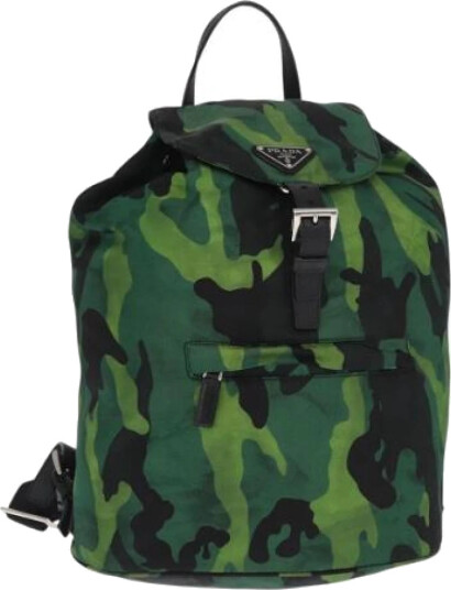 Prada Vintage, unisex, Pre-owned, Grønn, ONE SIZE,