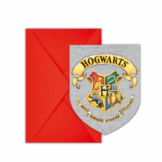 Globos Europe Invitasjonskort Harry Potter