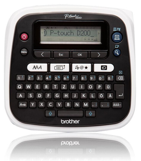 Brother PT D200BWVP Termisk Etikettmaskin 20mm/sek