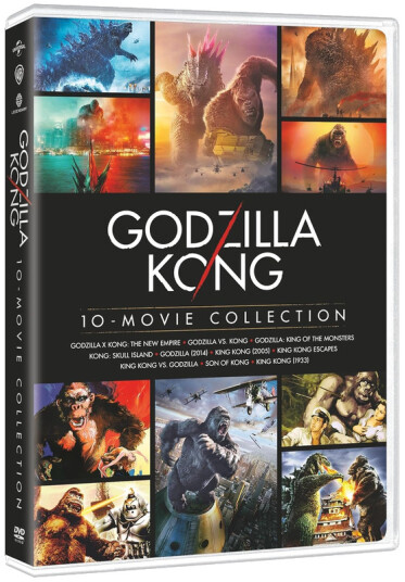 Godzilla / Kong 10Film Cinematic Anthology DVD