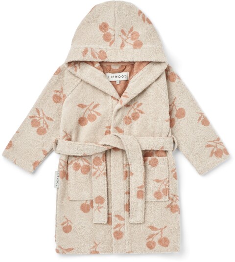 LIEWOOD Liliana Badekåpe Peach/Sea Shell 1-2 år