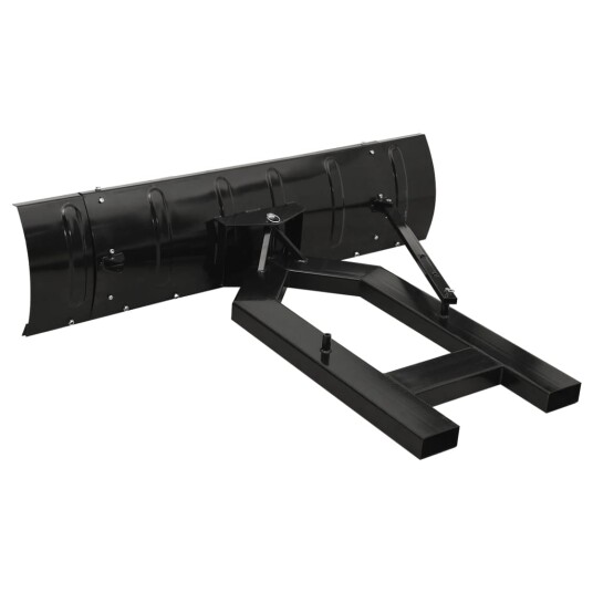 vidaXL Snøplog for gaffeltruck 150x38 cm svart