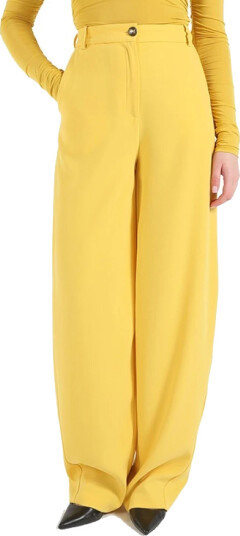Elisabetta Franchi Dame Bukser Gul 2XL,