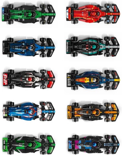 LEGO Speed Champions All F1 Teams
