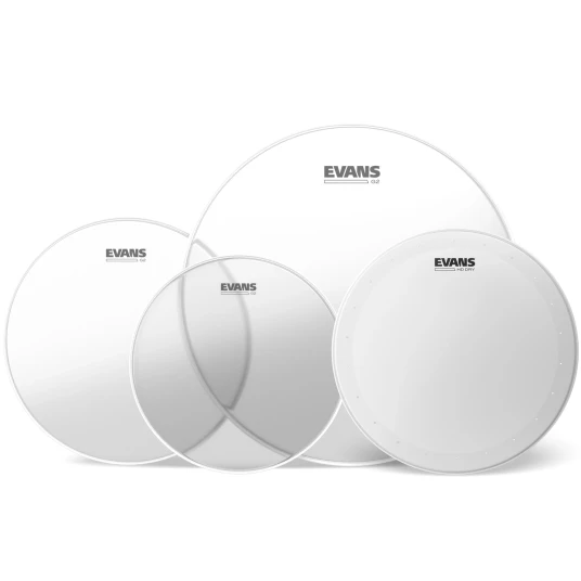 Evans Epp-G2hdd-F G2 Clear Fusion Pack  10,12,14  + 14 Hd Dry"