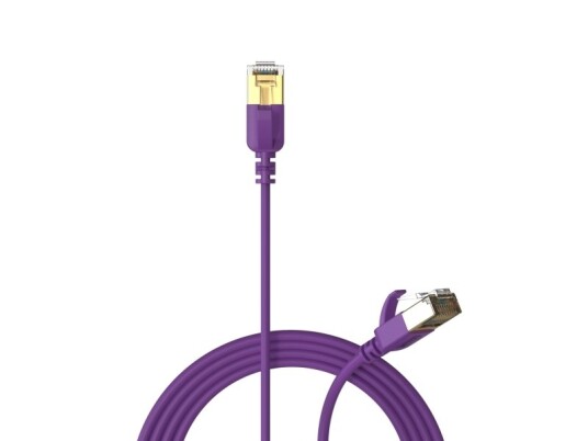 Procab Procab Csd570v/1 Slimline Nettverkskabel - Cat7 Rj45 U/Ftp Lilla Versjon - 1 Meter