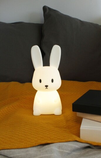 Winkee Bordlampe nattlys kanin