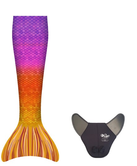 Kuaki Mermaids Havfruehale Hale + monofinne Ibiza XS + S Kuaki Mermaids Havfruehale Hale + monofinne Ibiza XS + S