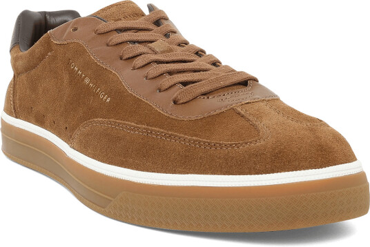 Tommy Hilfiger Th Lo Lux Suede Leather Mix Brown 44 Tommy Hilfiger Th Lo Lux Suede Leather Mix Brown 44