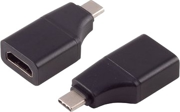 S/Conn Maximum Connectivity 14 05055 Usb Type C Hdmi Type A Standard Svart