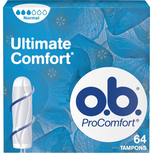 O.B. ProComfort Normal 64 pcs O.B. ProComfort Normal 64 pcs