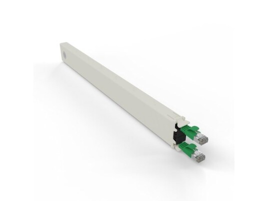 Patchbox Conex8stpgr 0,8 M Cat6a U/Ftp (Stp) Rj-45 Rj-45 Grønn