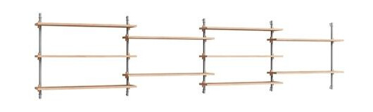 Moebe Vegghylle WS.65.4 Eik/rustfritt Stål