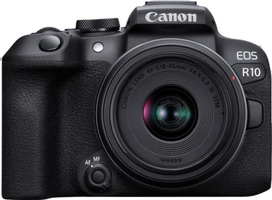 Canon EOS R10 speilløst kamera RF-S 18-45mm IS STM Canon EOS R10 speilløst kamera RF-S 18-45mm IS STM