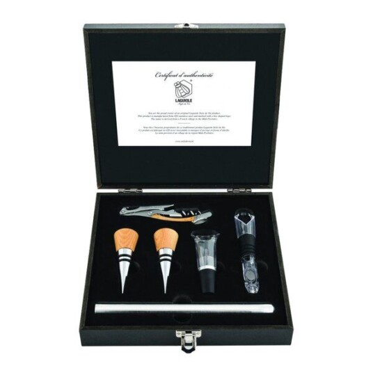 Laguiole Style de Vie Korketrekker set oak Laguiole Style de Vie Korketrekker set oak