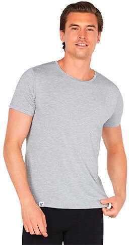 Boody Men´s Crew Neck T-shirt Lysegrå   Str. Xl