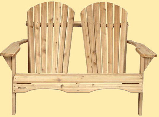 Canadian Outdoor Klassisk Adirondack Dobbel Canadian Outdoor Klassisk Adirondack Dobbel