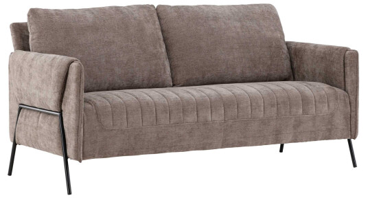 Venture Design Indigo 2-seters sofa Beige/svart Beige Venture Design Indigo 2-seters sofa Beige/svart Beige