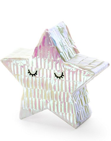 PartyDeco Pinata Stjerne Mini Skimrende